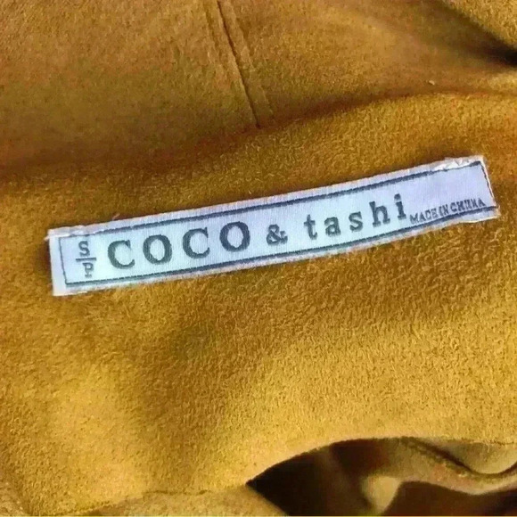 COCO & tashi Faux Suede Jacket - Picture 6 of 6